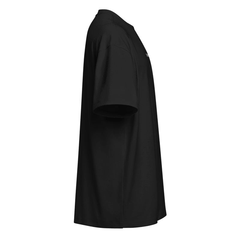 Solid BLACK Over Sized Tshirt