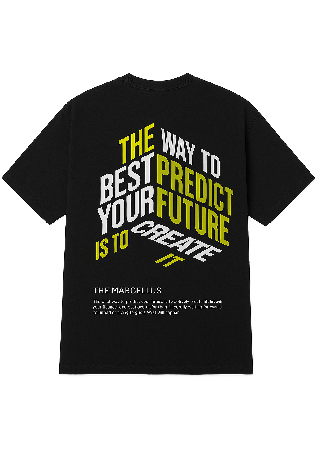 Back Printed Over Sized T-shirt