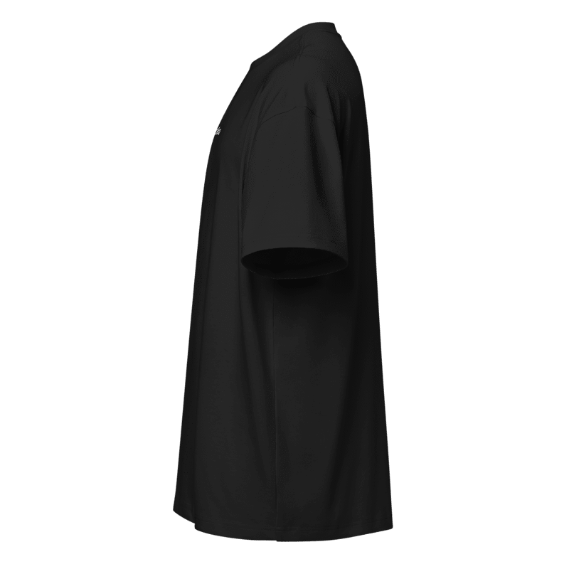 Solid BLACK Over Sized Tshirt
