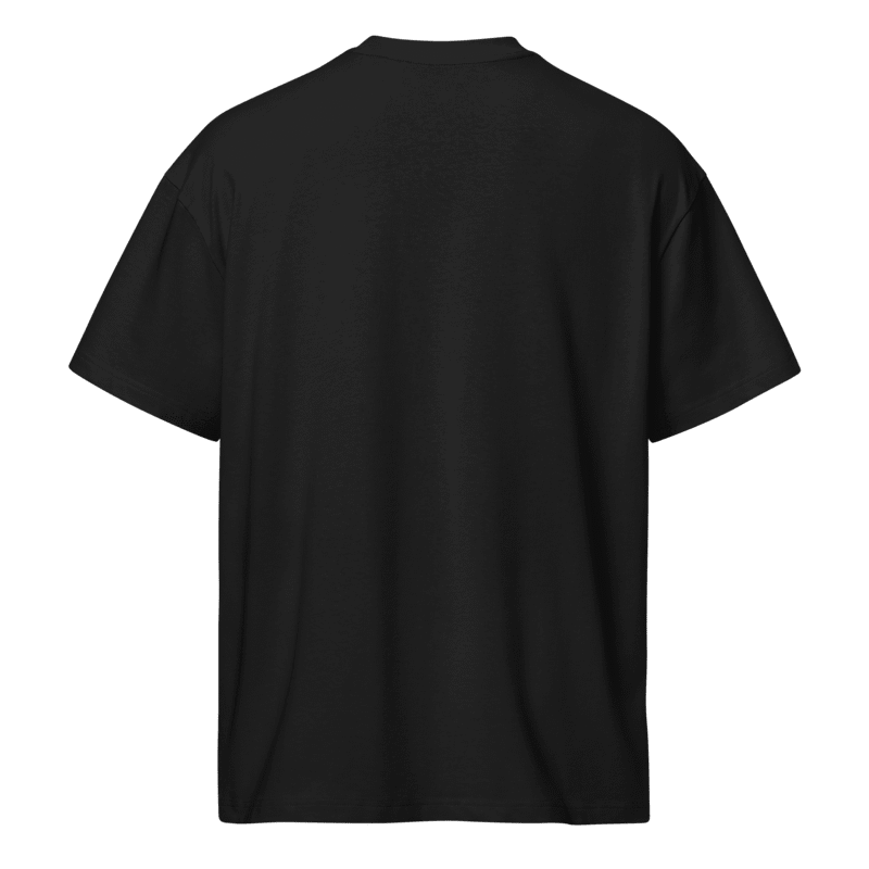Solid BLACK Over Sized Tshirt