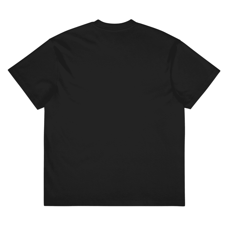 Solid BLACK Over Sized Tshirt